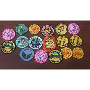 Vintage Girl Scout Batches Brownies 1970s Echo Ridge Great Valley Wood Haven